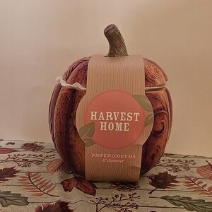 Harvest Home Pumpkin Cookie Jar